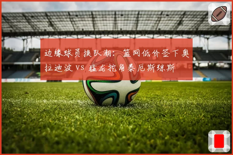 边缘球员换队潮：篮网低价签下奥拉迪波 vs 猛龙挖角泰厄斯琼斯